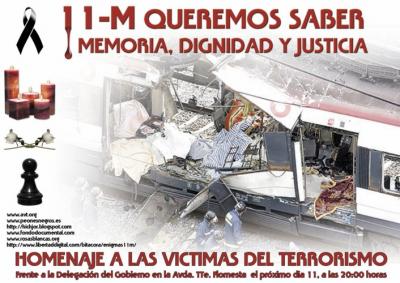 Homenaje a las víctimas del terrorismo
